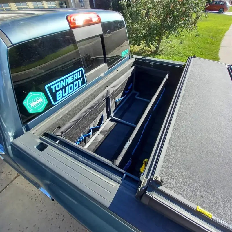 Cargo Organizer Truck Bed Of Full-Size Truck; Single Compartment With 16 Inside And 2 Outside Pockets; Removeable