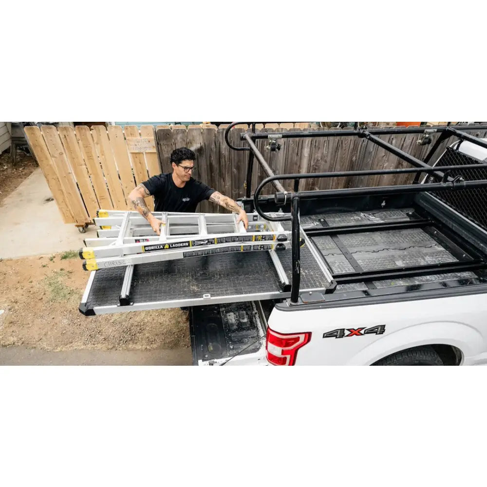 Cargoglide Limited Lifetime Warranty Bed Slide Cross Bar C0055-2BAR46-ALM - Double 46 Wide Cargo
