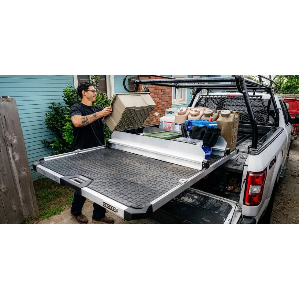 Cargoglide Limited Lifetime Warranty Bed Slide Cross Bar C0066-2DIV41-ALM - Double Tray Divider 41 Wide CA