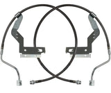 Carli 17-23 Ford F250/350 SD Hardware Braided Brake Lines Leveling Front Only - Carli