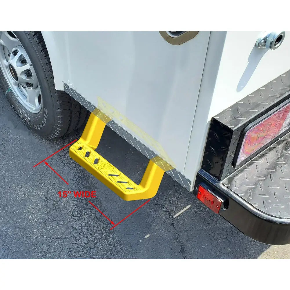 Carr Rugged Bolt On Installation Truck Step 150101-1 - Black Underbody Access XP3