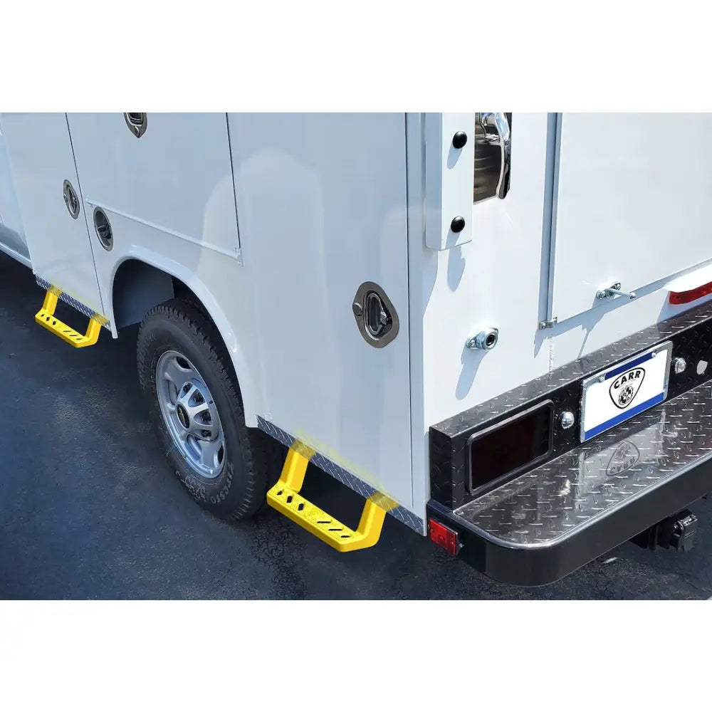 Carr Rugged Bolt On Installation Truck Step 150101-1 - Black Underbody Access XP3