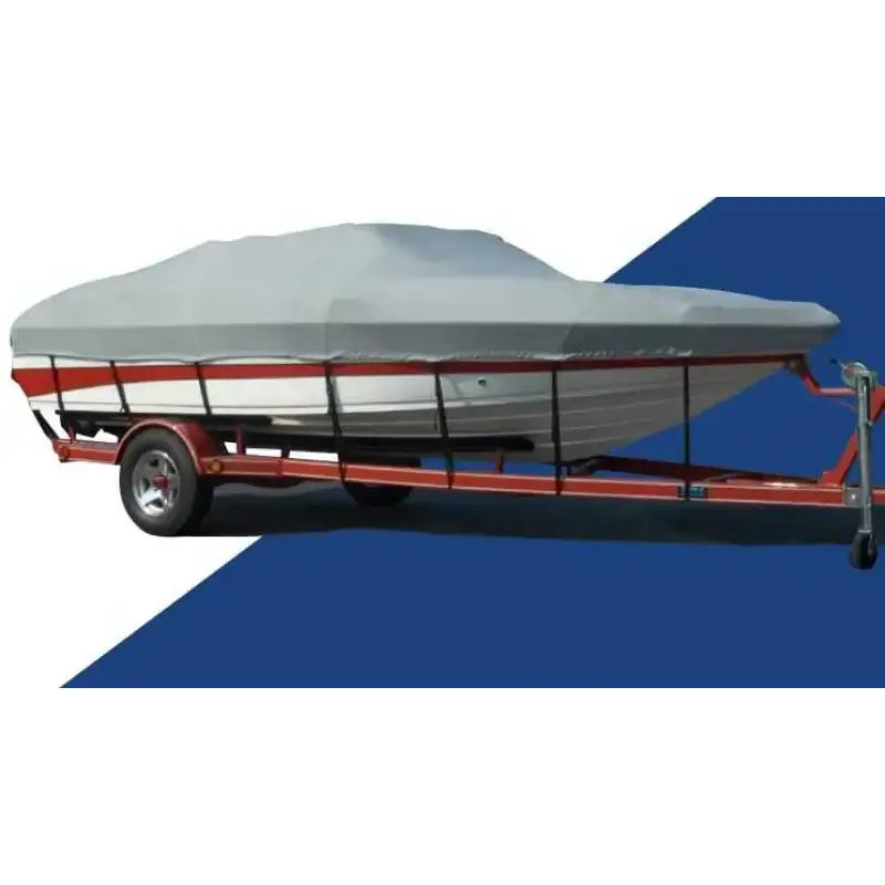 Carver 77121P-10 Boat Cover V-21 I/O Pg Gray