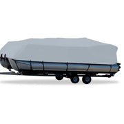 Carver 77524P-10 Boat Cover Fed-24 Pg Gray