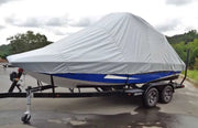 Carver 82121P-10 Boat Cover Wotc-21 I/B Twr Pg Gray