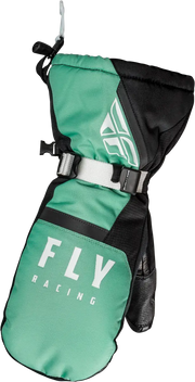 FLY RACING Cascade Mittens Black/Mint Xs