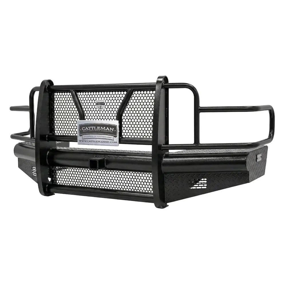 Cattleman Two Vertical Center Protection Bars Bumper 2200P - Front Replacement