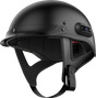 Cavalry 2 Half Helmet Matte Black Md offers advanced wireless communication with sleek, modern design for riders.