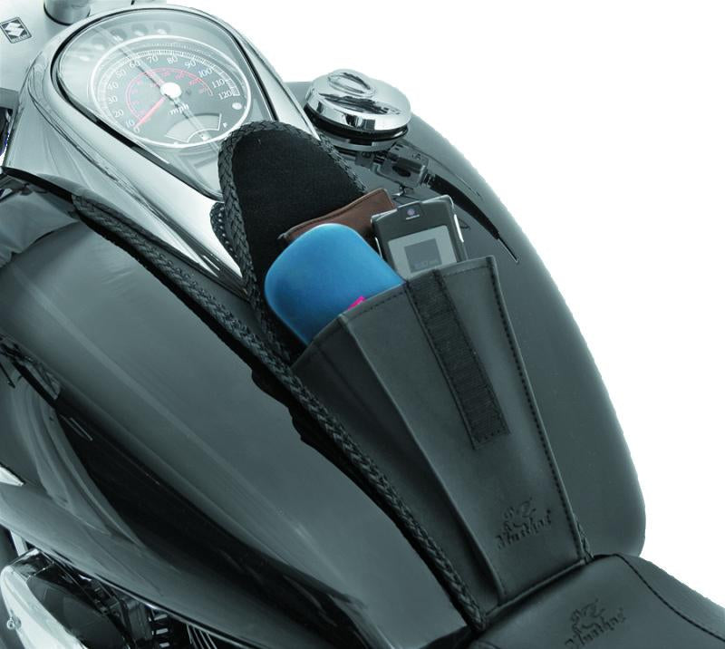 Mustang Motorcycle 93316 Mustang 05-08 Suzuki VL800 Volusia, Boulevard C50 Tank Bib - Black