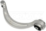 Silver curved suspension control arm CB12284PR Dorman control arm for vehicle suspension