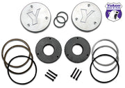 Yukon Gear & Axle YHC50008 Yukon Gear Hardcore Drive Flange Kit For Dana 44 / 19 Spline Outer Stubs. Non-Engraved Caps - YHC50008