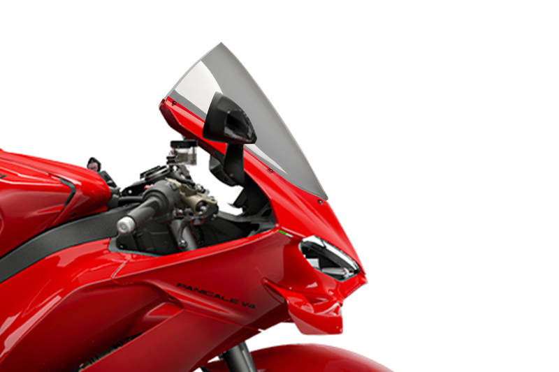 Windscreen R Racer Smoke Duc