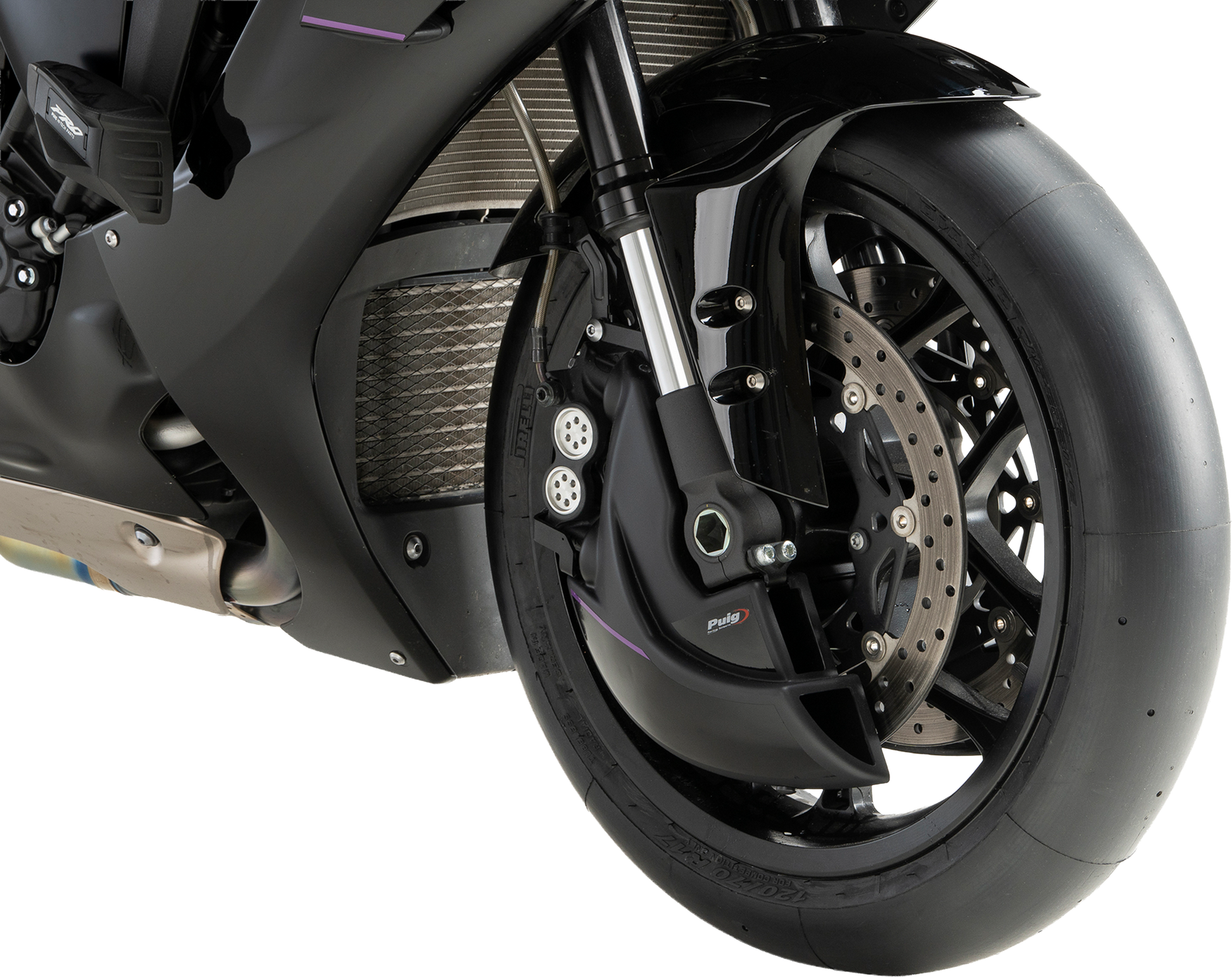 Puig Brake Cooler 21453J - Matte Black