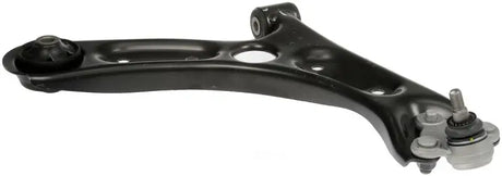 Black CB60414PR Dorman control arm with silver hardware and curved design for suspension support