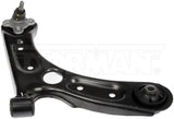 Black CB60414PR Dorman control arm with silver hardware for auto suspension systems
