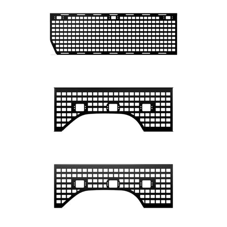 195012 Putco Molle Passenger Side Panel Silvera