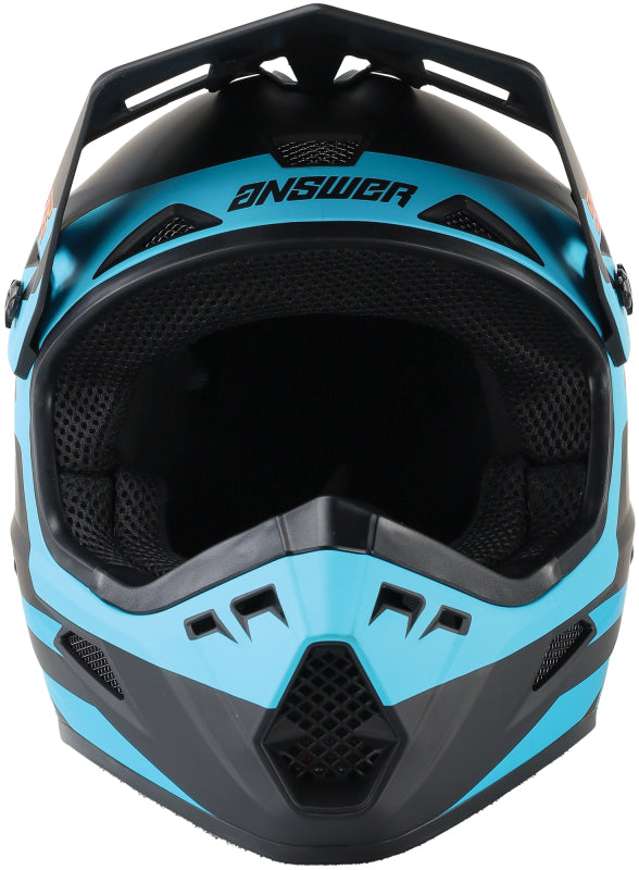 Answer AR1 Sweep Helmet Black/Astana/Hyper Orange - 2XL - Answer