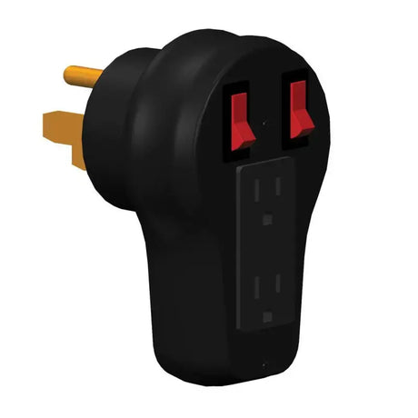 CBA-5015 Progressive 50A Rv M To (2) 15A F Reset Cb Adpt - Power Cord Adapter