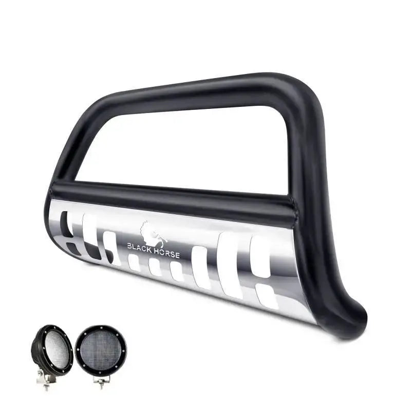 CBBS-TOB4501SP-PLFB Black Horse Bull Bar Kit