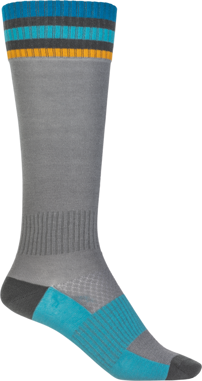 Mx Socks Thin Grey Lg/Xl