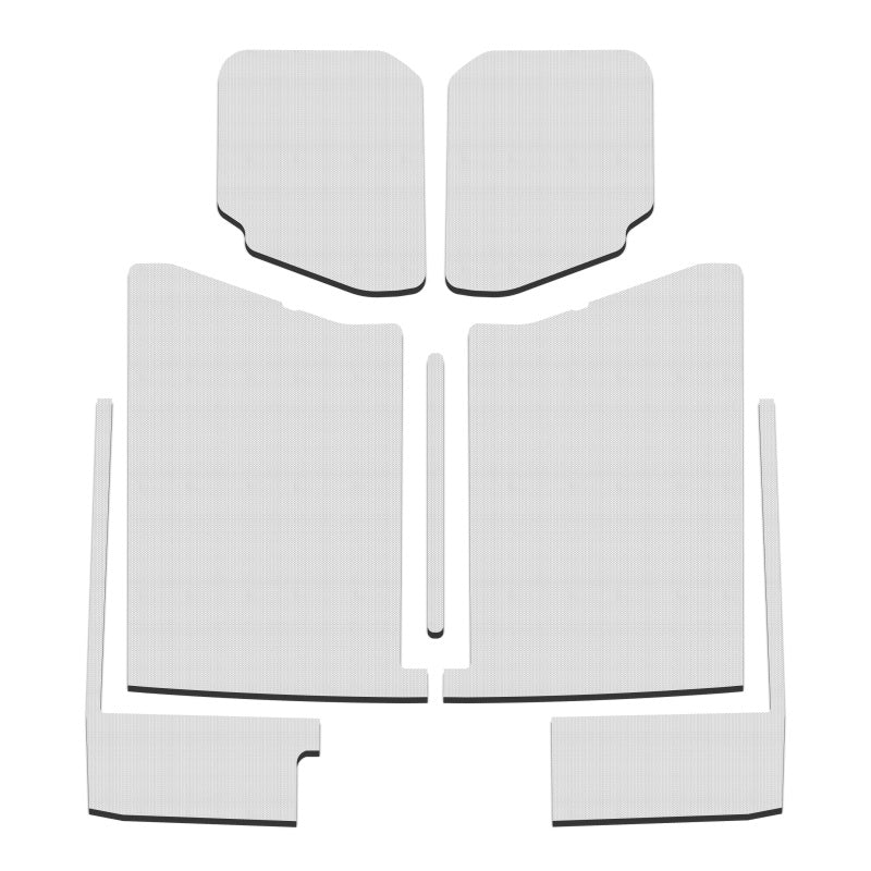 DEI 50185 DEI 2019-Up Jeep Gladiator Headliner Complete Kit 7-pc - White