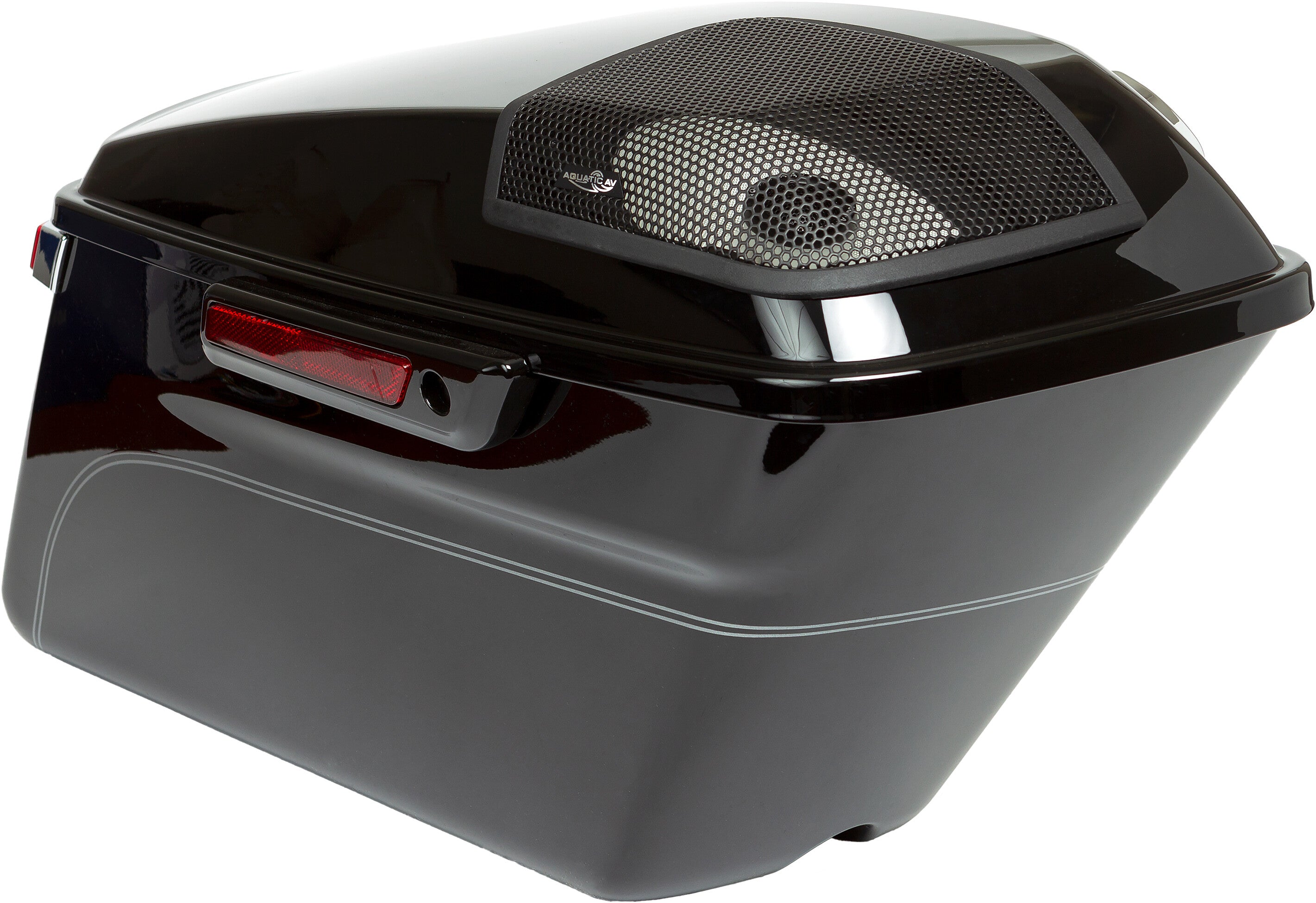 Aquatic AV AV Ultra Saddlebag Kit Audio/Visual/Communication HG099 - 6X9 Flt 98-13 Saddlebags