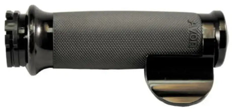 CBR-850 ANO Avon Custom Contour Grips Throttle Boss Black - RV and Auto Parts