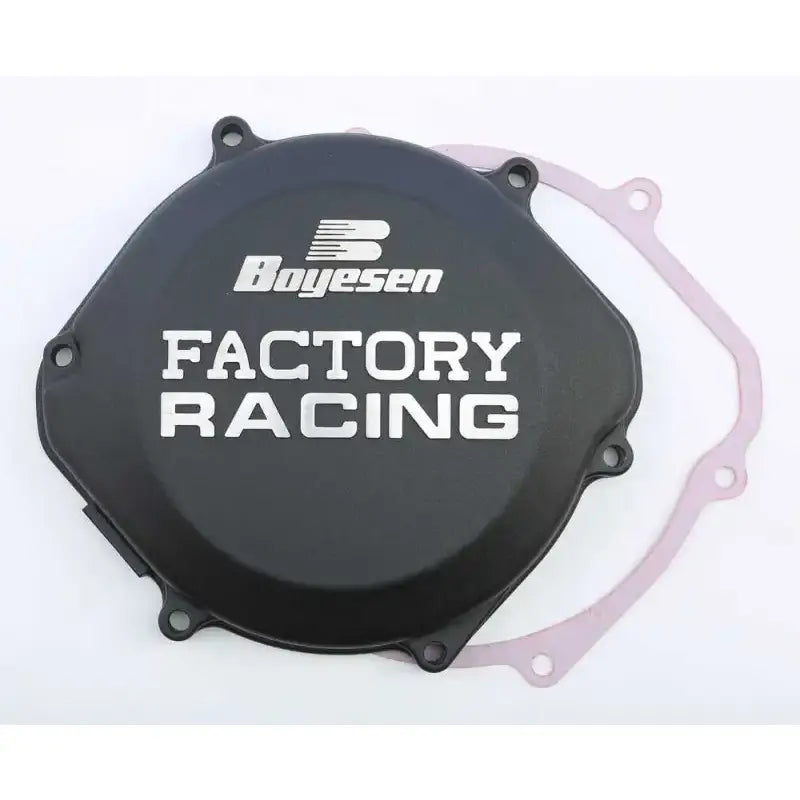 BOYESEN CC-02B Factory Racing Clutch Cover Black