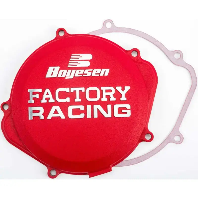 BOYESEN CC-07XR Factory Racing Clutch Cover Red