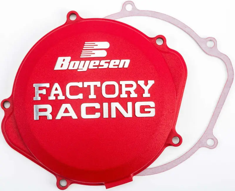 BOYESEN CC-07XR Factory Racing Clutch Cover Red