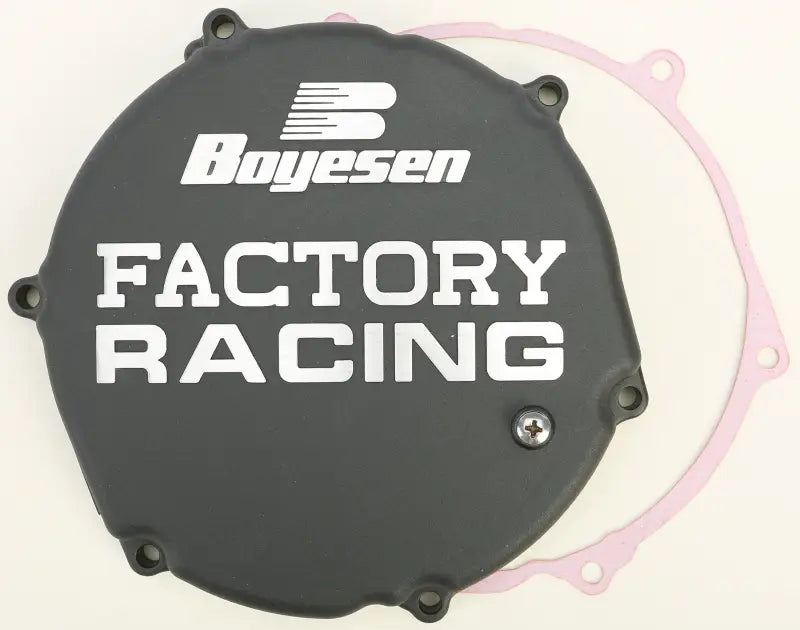 CC-12B Factory Racing Clutch Cover Black