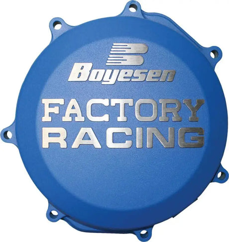 BOYESEN CC-30L Factory Racing Clutch Cover Blue