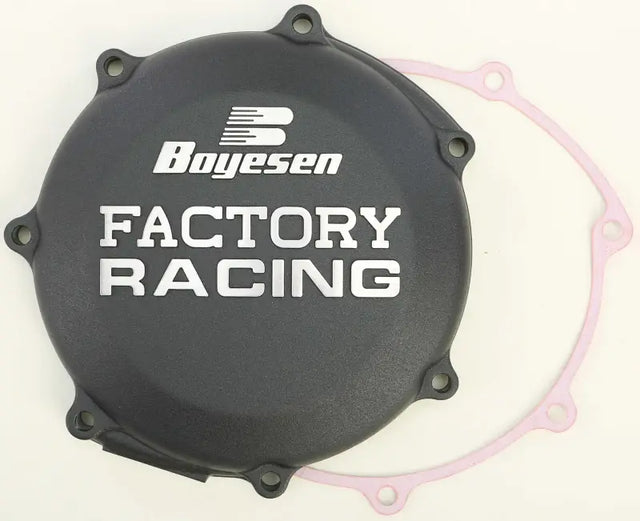 BOYESEN CC-37B Factory Racing Clutch Cover Black