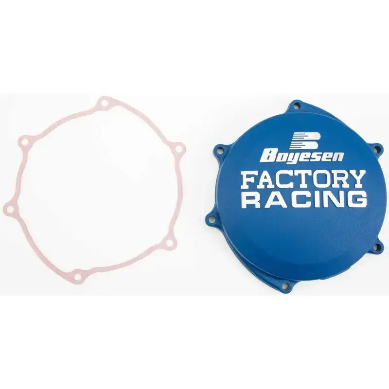 BOYESEN CC-37CL Factory Racing Clutch Cover Yam Blue