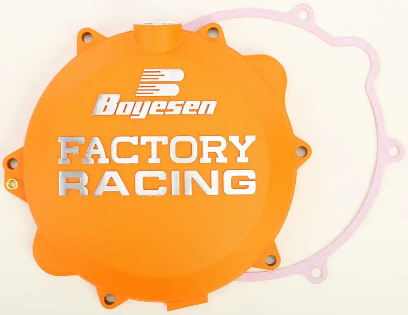 BOYESEN CC-42AO Factory Racing Clutch Cover Orange