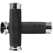 IN-TO-CC-85-CH Custom Contour Grips Chrome `18 Indian Touring Models 