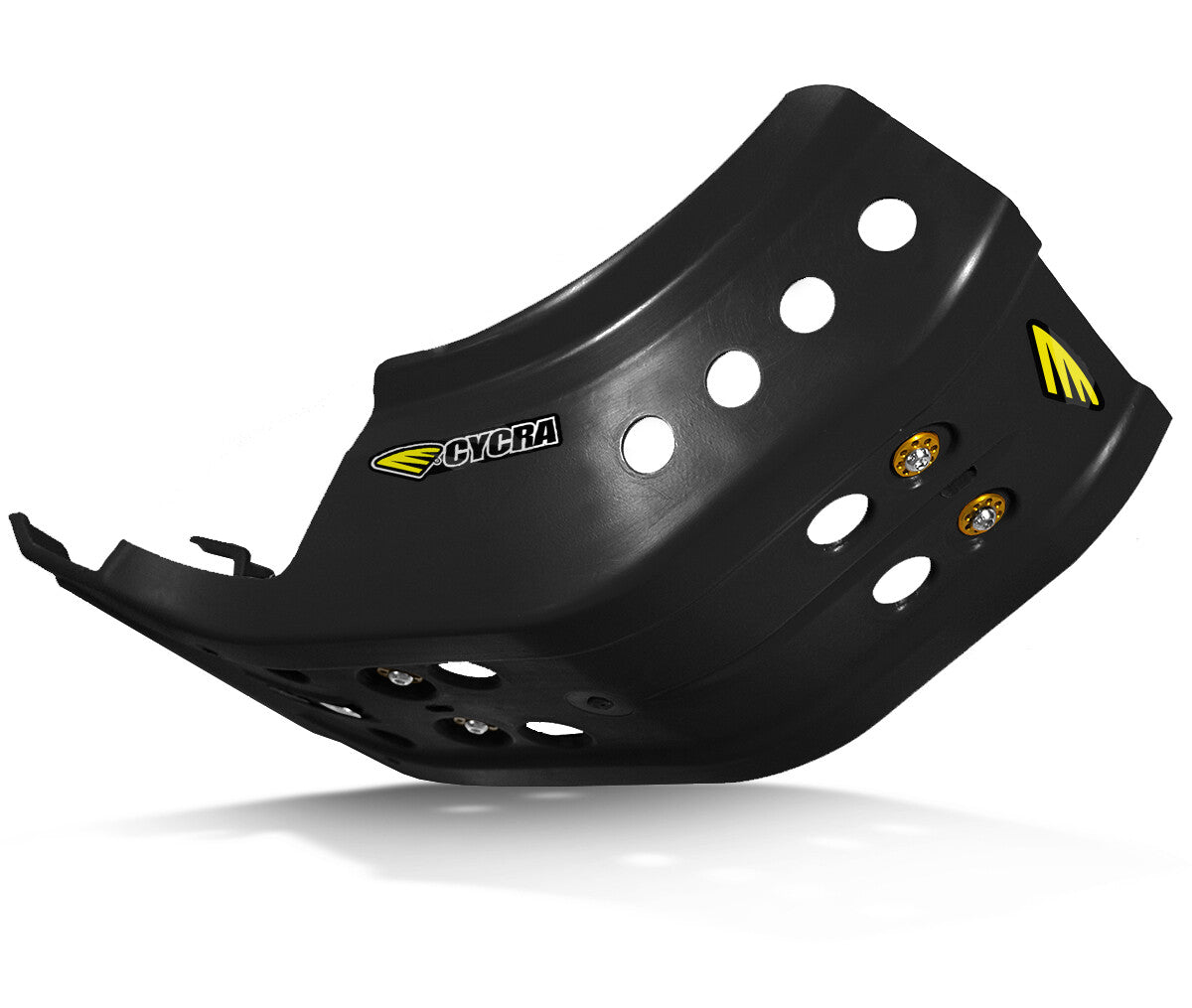 Cycra Full Armor Skid Plate Guards/Braces 1CYC-6220-12 - Black