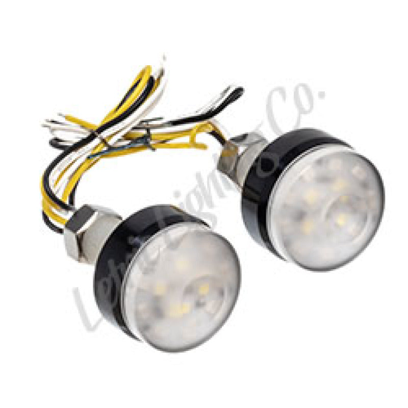 Letric Lighting LLC-BSM-TS Letric Lighting Surface Ind Lights Blk Wht/Amb