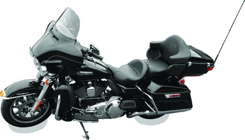 Mustang Motorcycle 76860 Mustang 08-21 Harley Electra Glide,Rd Glide,Rd King,Str Glide Touring Summit 1PC Seat - Black
