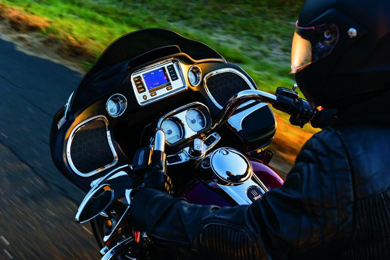 Kuryakyn 7385 Kuryakyn Tri-Line Speaker Accents For Road Glide Chrome - 7385