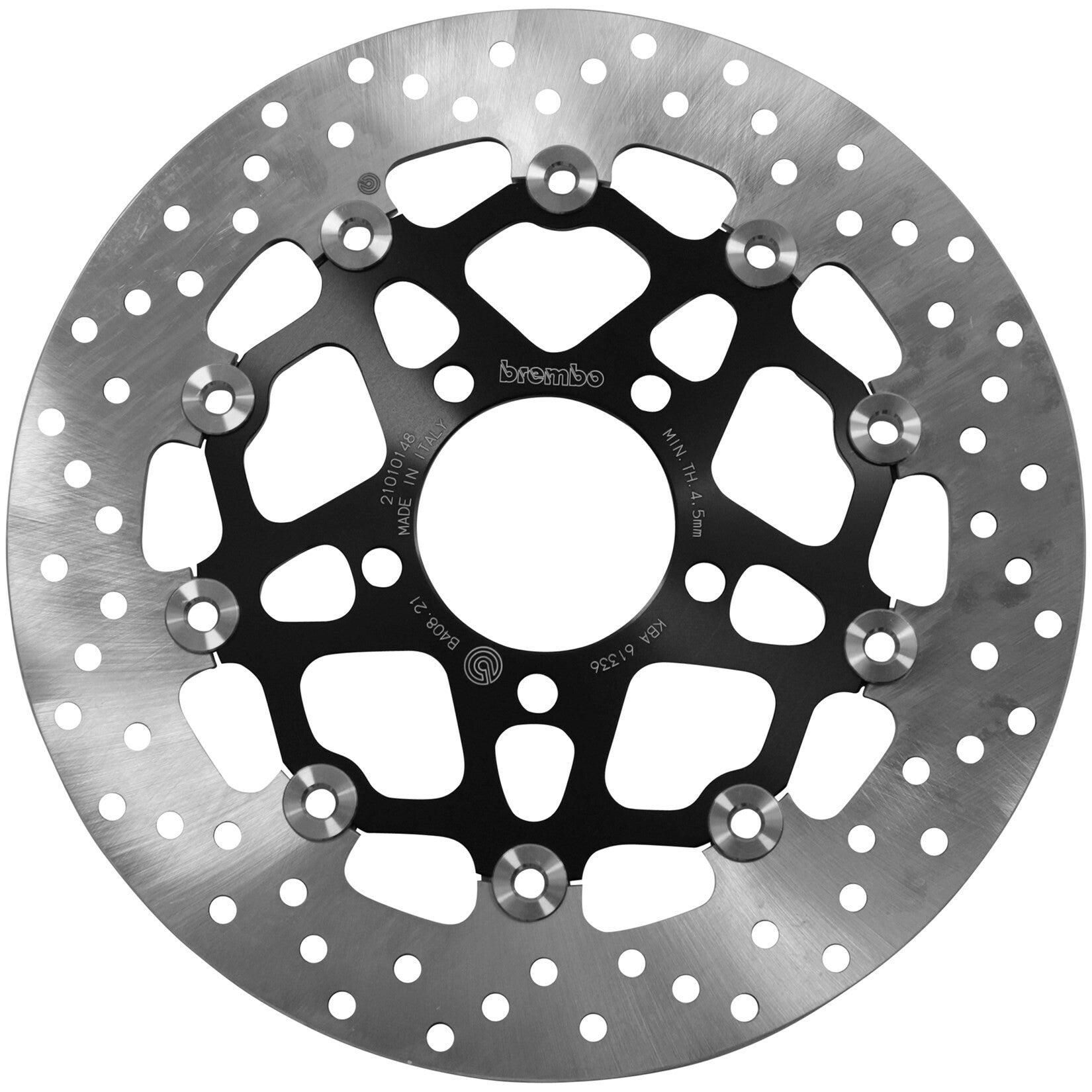 Brembo Front Rotor Floating Brakes 78B40821 - Serie Oro