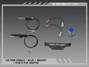 Yoshimura Fender Eliminator V2 Body 075BG-STD-F-K - FE Stnd Led Turn Sig Kit