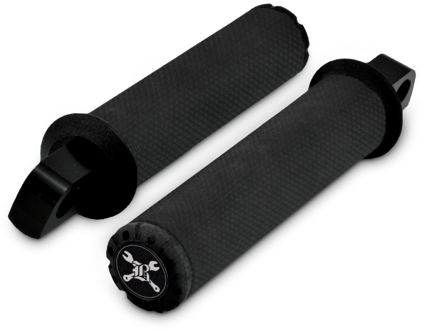 Burly Brand Hawk Footpegs Foot Controls B13-1123TB - Footpeg Set Billet Universal