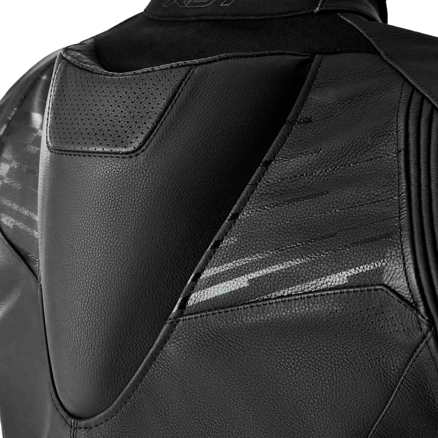 Tractech Evo D3o Jacket Black Leather 3x