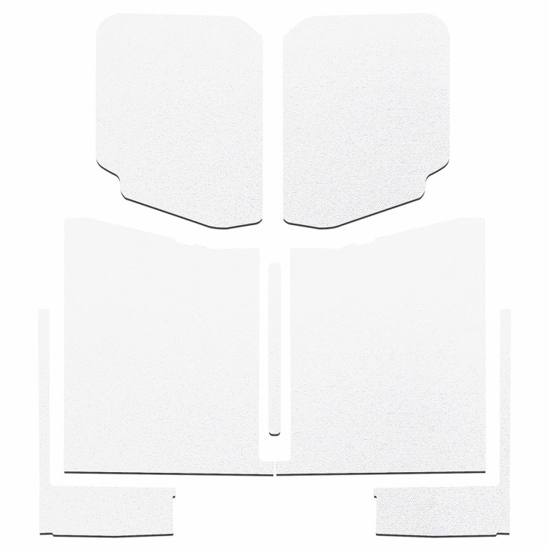 DEI 50185 DEI 2019-Up Jeep Gladiator Headliner Complete Kit 7-pc - White
