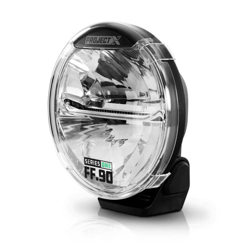 Project X Truck & Automotive: Project X Series One FF.90 - Free Form 9 Inch Led Auxiliary Light - Spot Beam