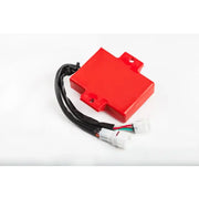 Red CDI box with wiring harness for powersports RV parts & accessories