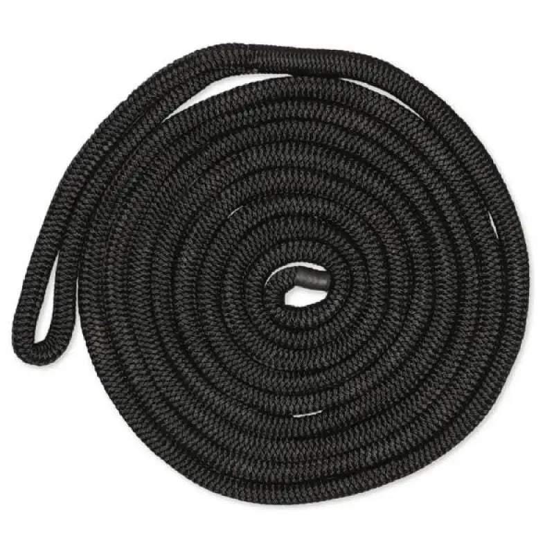 CDL1225BK Cmp Group 1/2In-25Ft Dblbrd Dockline Blk - Boat Dock Line