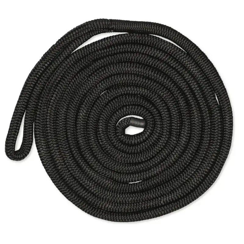 CDL1225BK Cmp Group 1/2In-25Ft Dblbrd Dockline Blk - Boat Dock Line