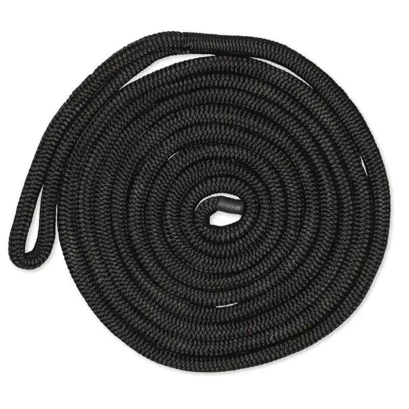 CDL3425BK Cmp Group 3/4In-25Ft Dblbrd Dockline Blk - Boat Dock Line